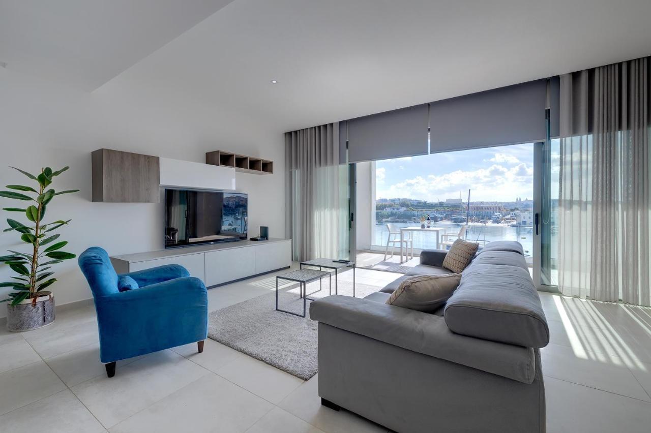 סליאמה Superlative Apartment With Valletta And Harbour Views מראה חיצוני תמונה