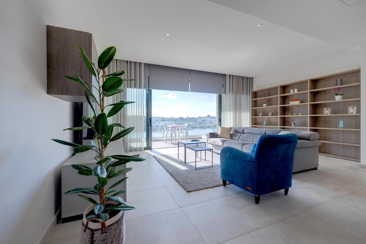 סליאמה Superlative Apartment With Valletta And Harbour Views מראה חיצוני תמונה