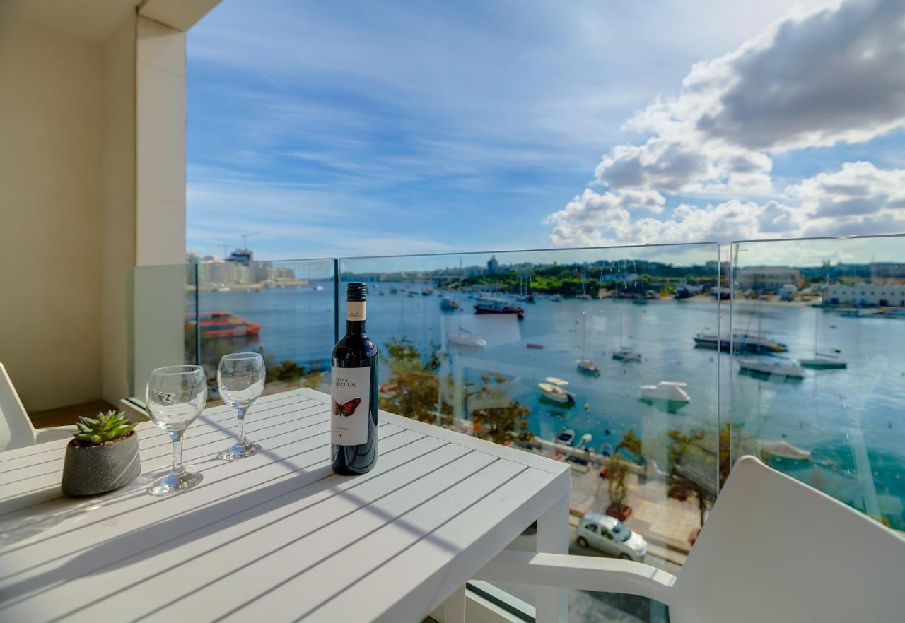 סליאמה Superlative Apartment With Valletta And Harbour Views מראה חיצוני תמונה