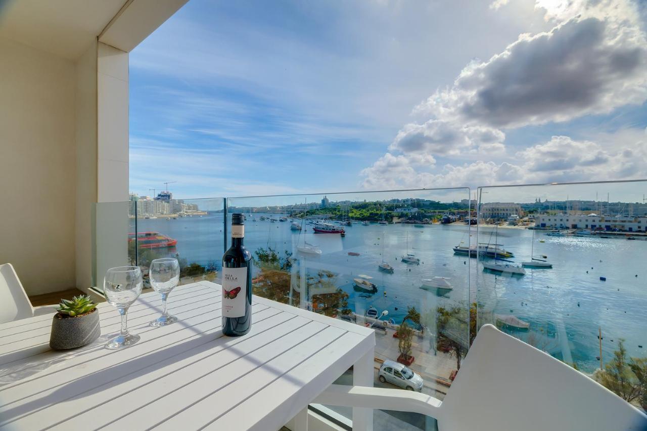 סליאמה Superlative Apartment With Valletta And Harbour Views מראה חיצוני תמונה